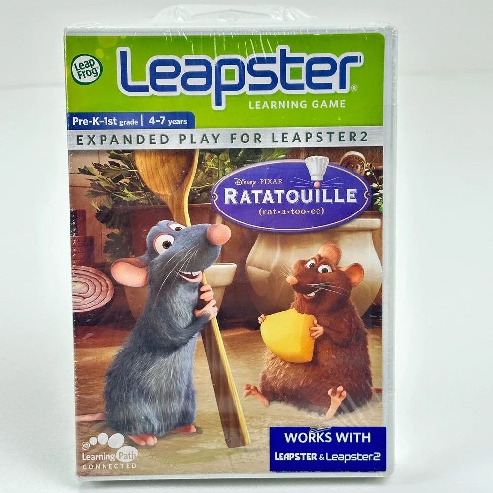 LeapFrog‎ Leapster Disney Pixar Ratatouille Learning Game New Sealed 20374